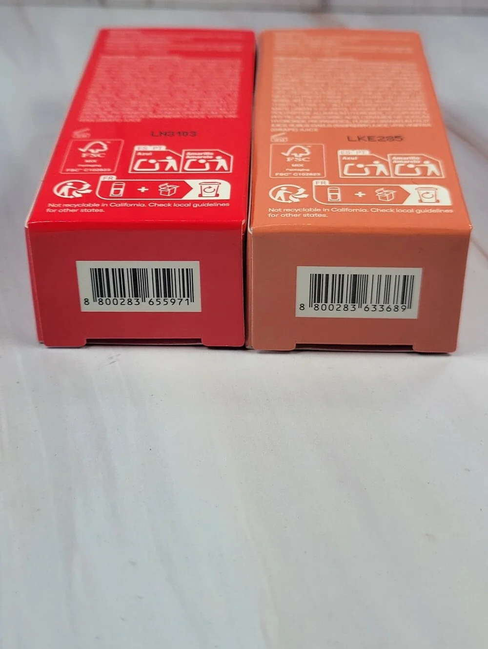 2 X Laneige JuicePop Box Hydrating & Lightweight Lip Oil Tint Bundle NEW!
